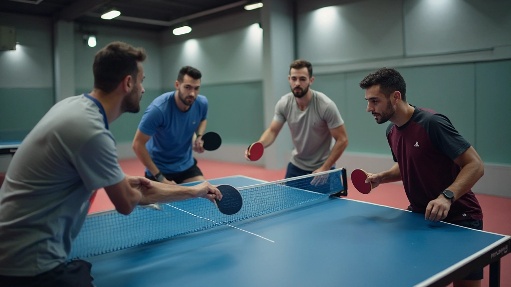 ثلاثة لاعبين أثناء تمرين توجيه في الملعب